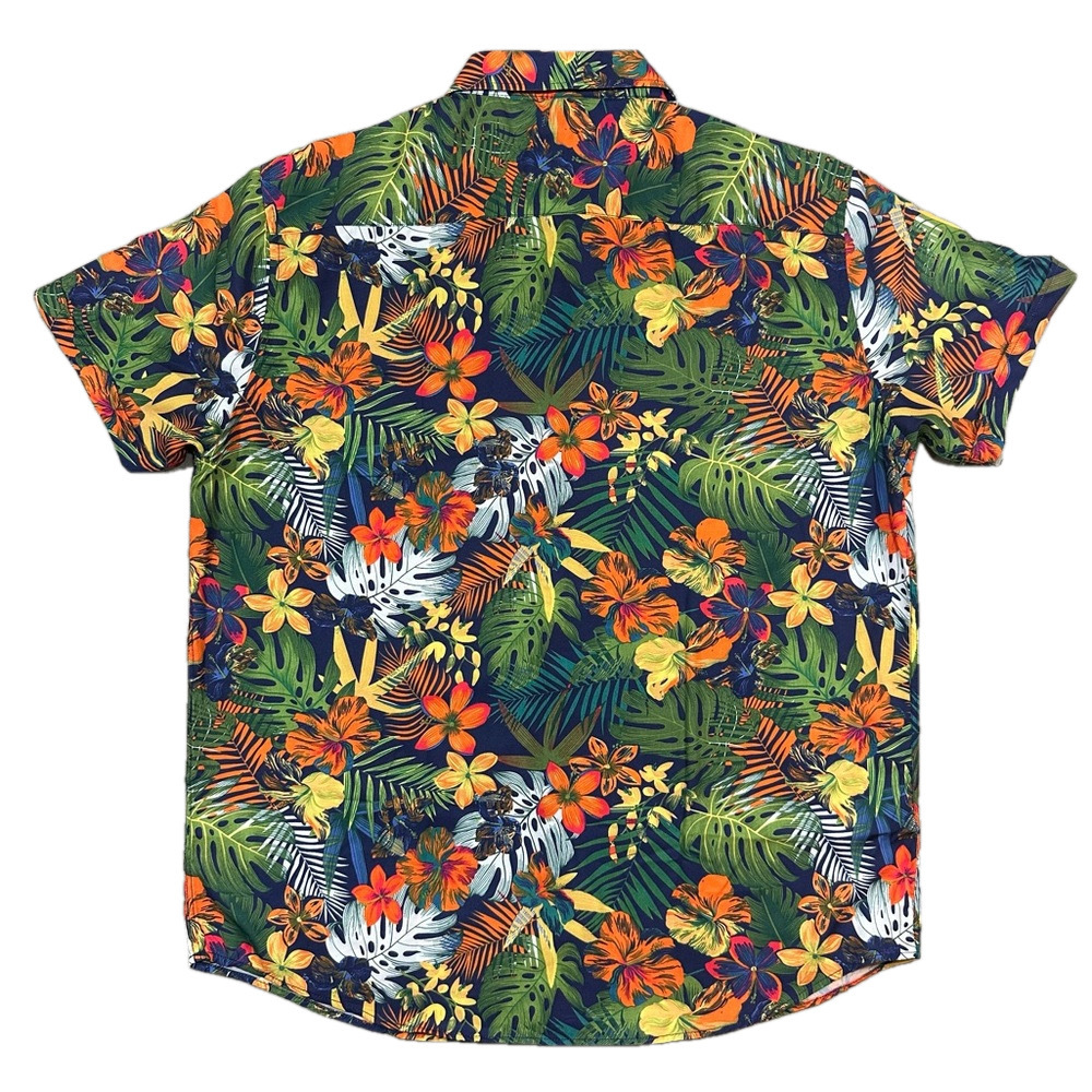 Alex Vando Tropical Button Down Short Sleeve shirt Size XL - Picture 3 of 5